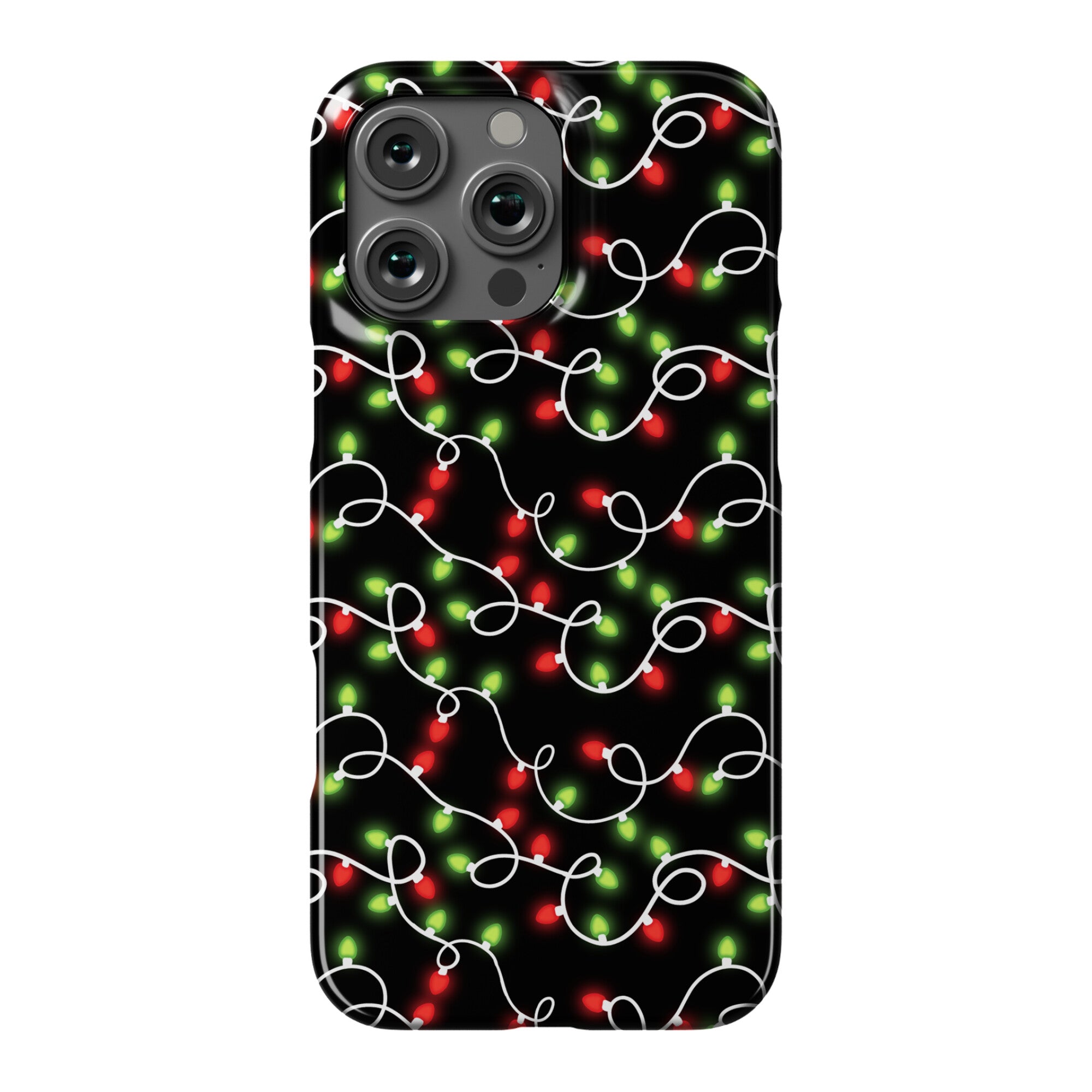 Christmas Lights Pattern Phone Case